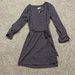 NWT Loft wrap side tie dress women's M